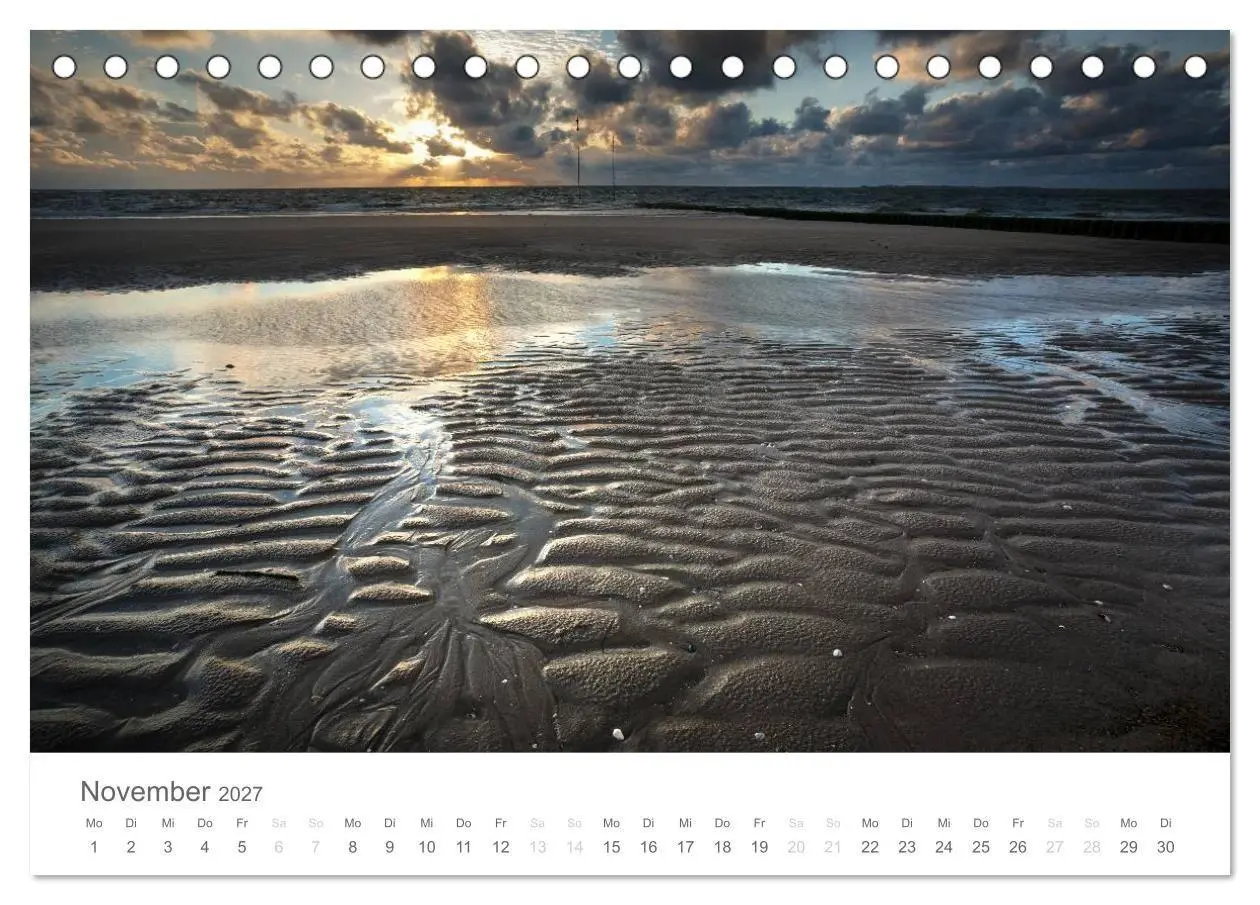 Bild: 9783594016251 | Amrum - Nordseeinsel im Wechsel der Gezeiten (Tischkalender 2027...