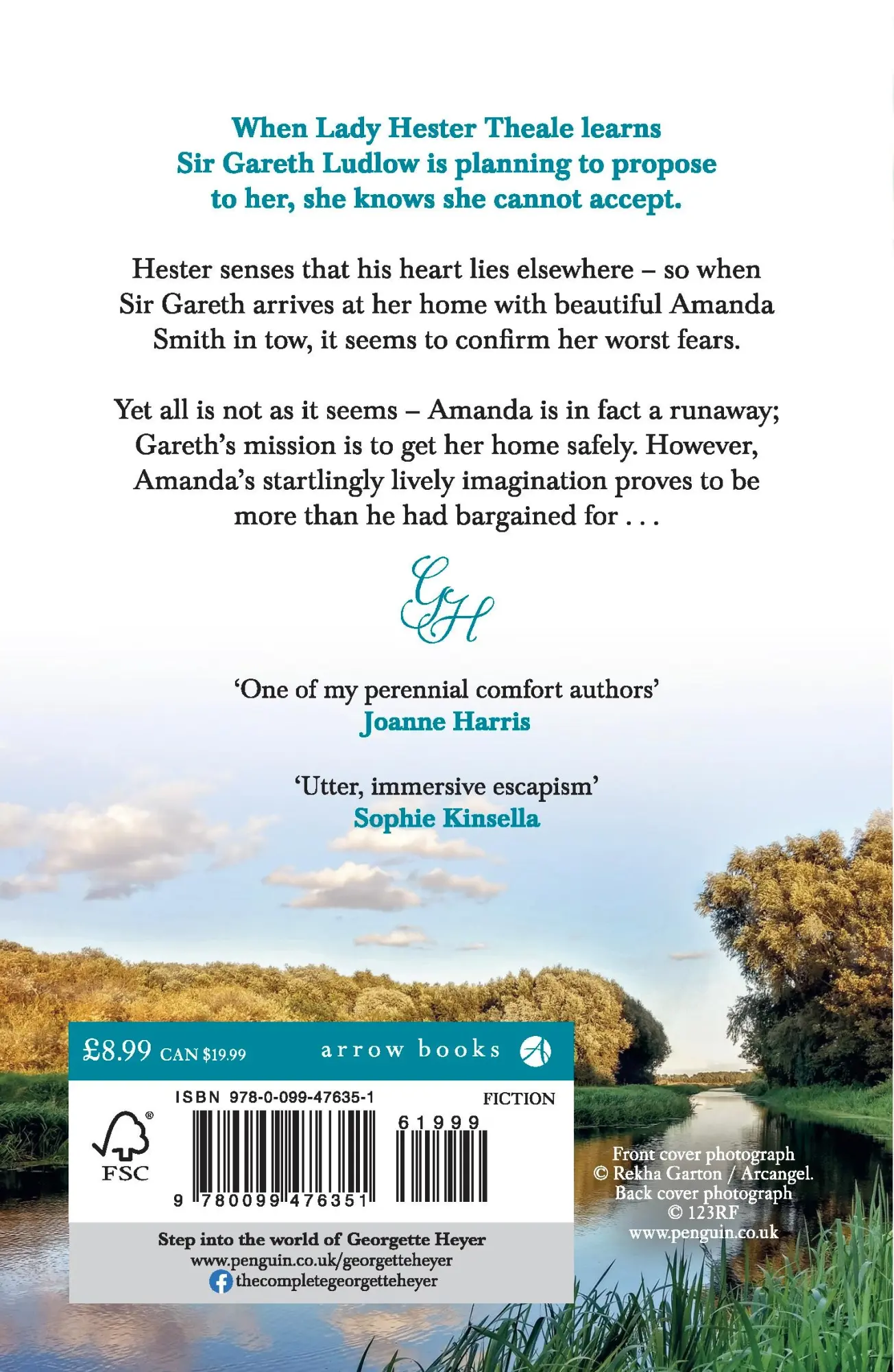 Rückseite: 9780099476351 | Sprig Muslin | Gossip, scandal and an unforgettable Regency romance