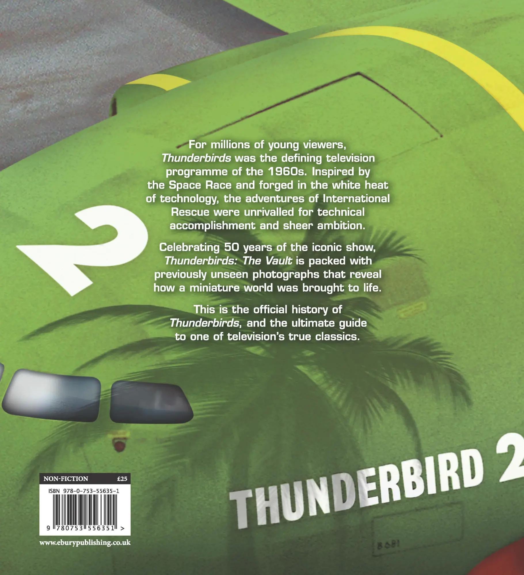 Rückseite: 9780753556351 | Thunderbirds: The Vault | Marcus Hearn | Buch | Gebunden | Englisch
