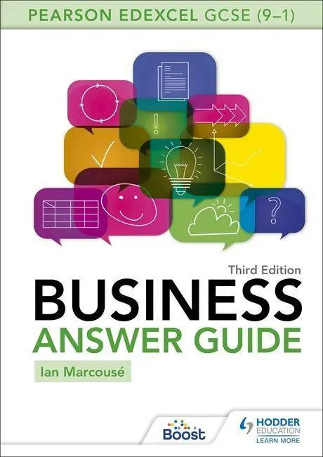 Cover: 9781398356351 | Pearson Edexcel GCSE (9-1) Business Answer Guid | Ian Marcouse | Buch