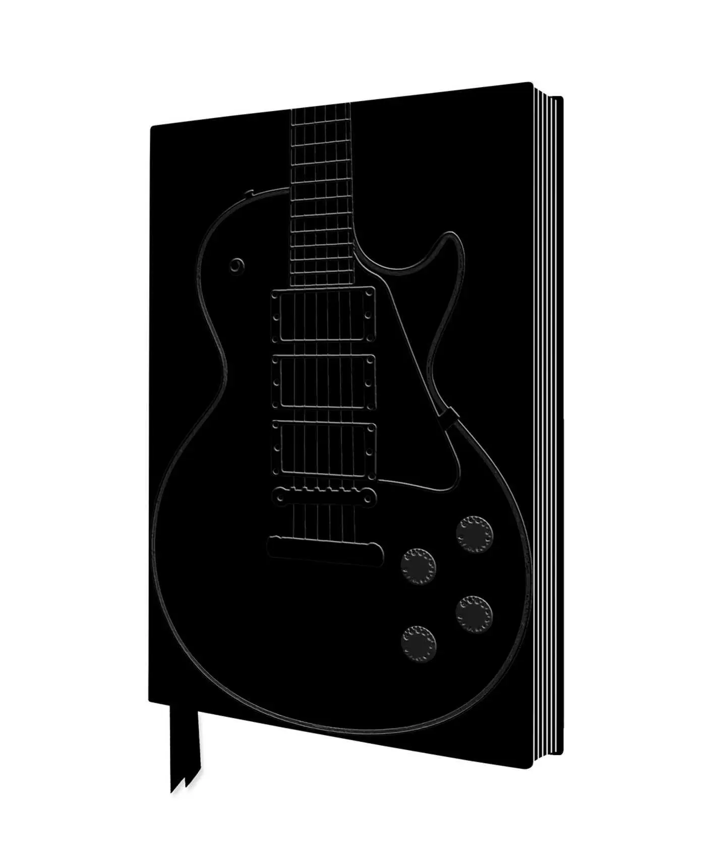 Cover: 9781804176351 | Black Gibson Guitar Artisan Art Notebook (Flame Tree Journals) | Buch