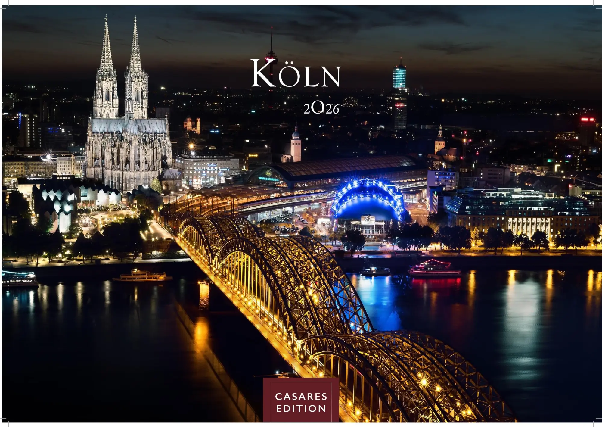 Cover: 9781835246351 | Köln 2026 S 24x35cm | Kalender | 14 S. | Deutsch | 2026