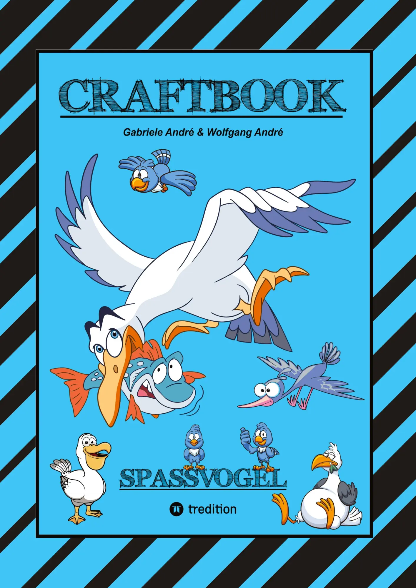 Cover: 9783347976351 | CRAFTBOOK - TOLLE AUSMALMOTIVE - SPANNENDES FANG DEN WURM SPIEL -...