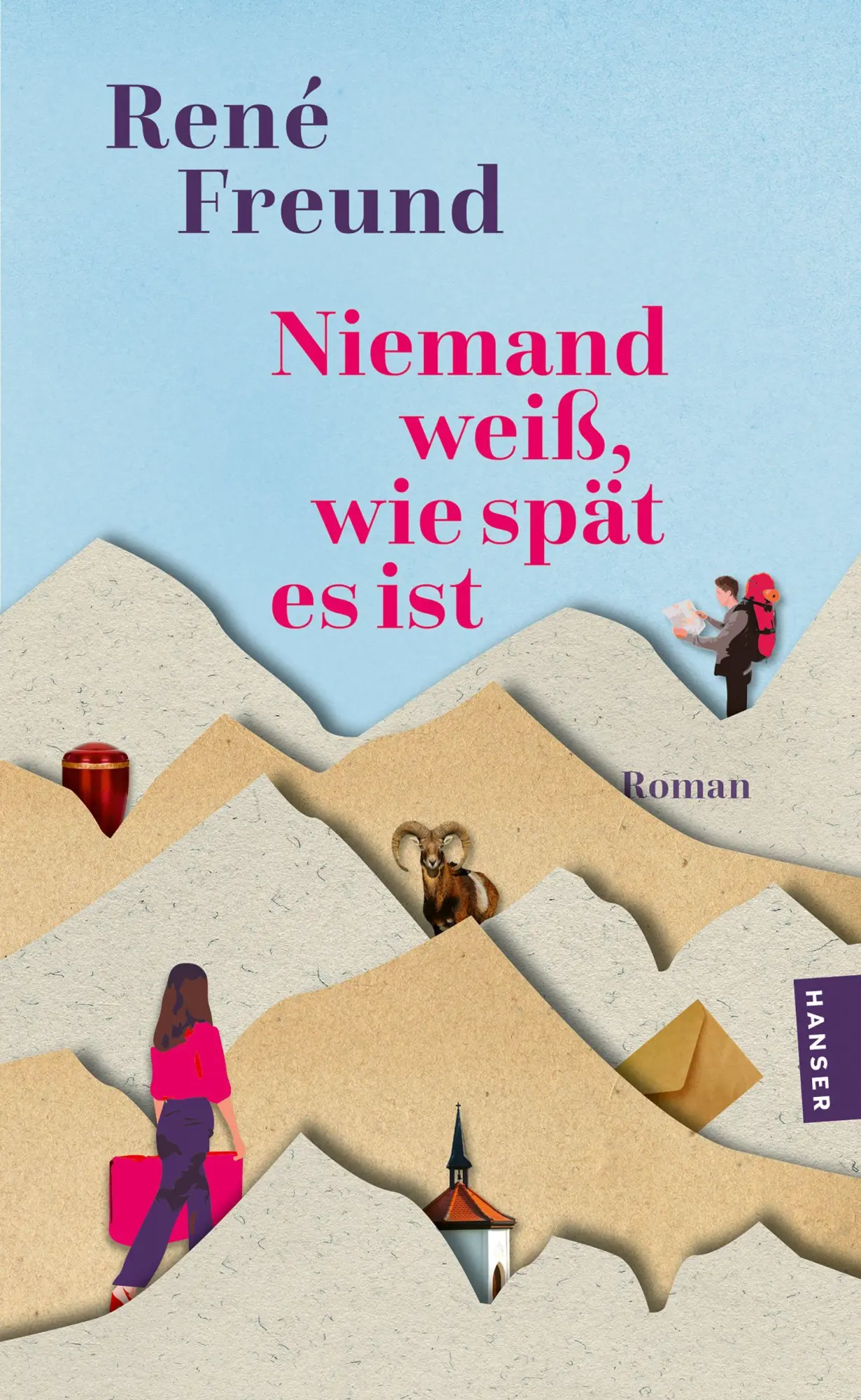 Cover: 9783446286351 | Niemand weiß, wie spät es ist | Roman | René Freund | Taschenbuch