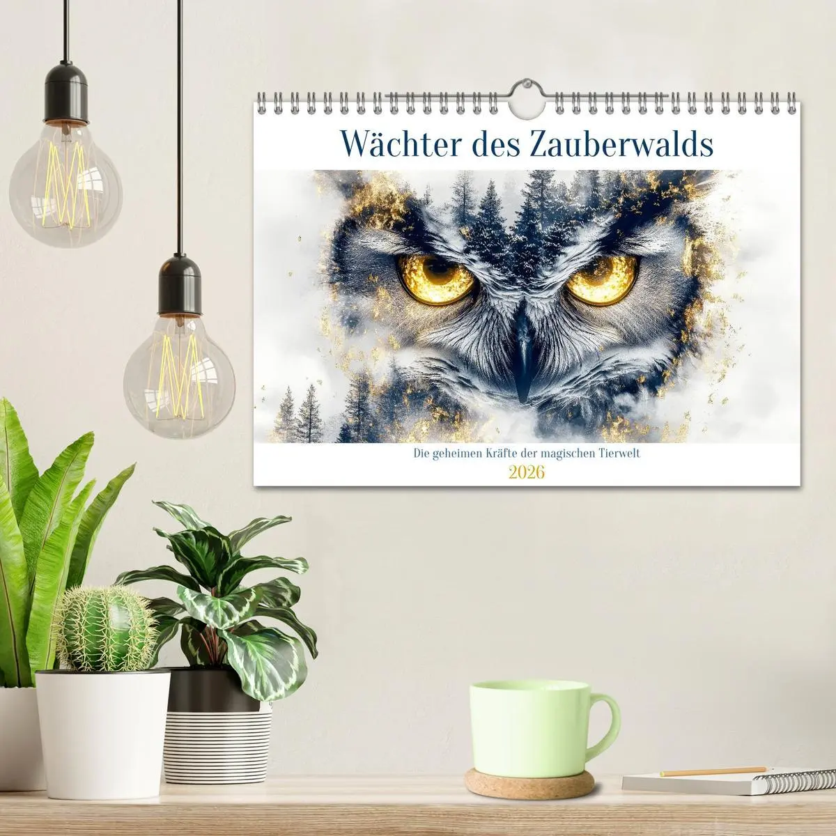 Bild: 9783457626351 | Wächter des Zauberwaldes (Wandkalender 2026 DIN A4 quer), CALVENDO...