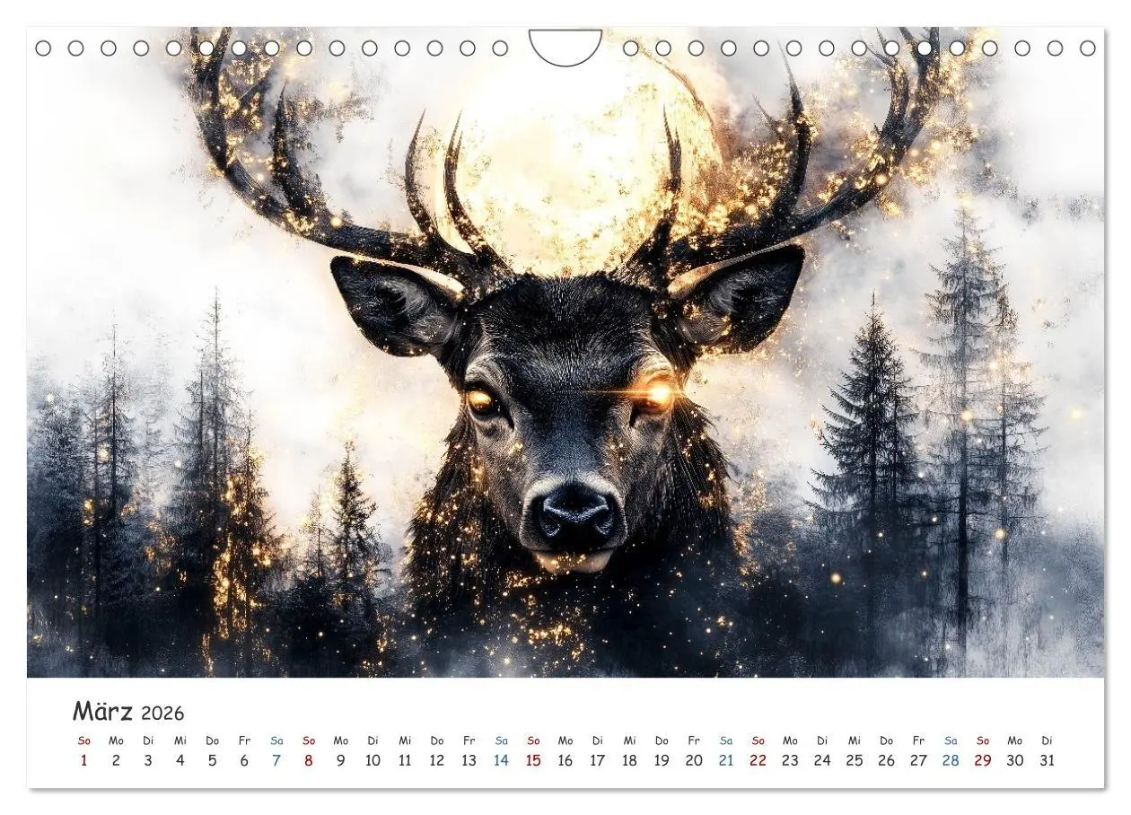 Bild: 9783457626351 | Wächter des Zauberwaldes (Wandkalender 2026 DIN A4 quer), CALVENDO...