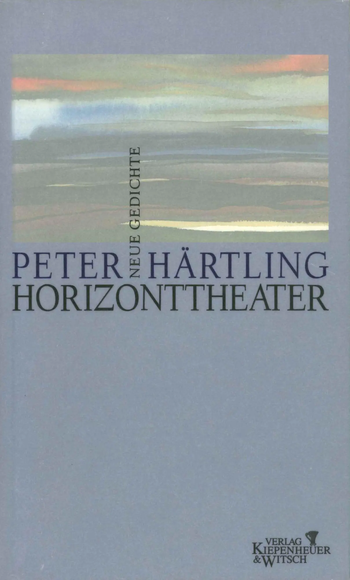 Cover: 9783462026351 | Horizonttheater | Neue Gedichte | Peter Härtling | Buch | 96 S. | 1997