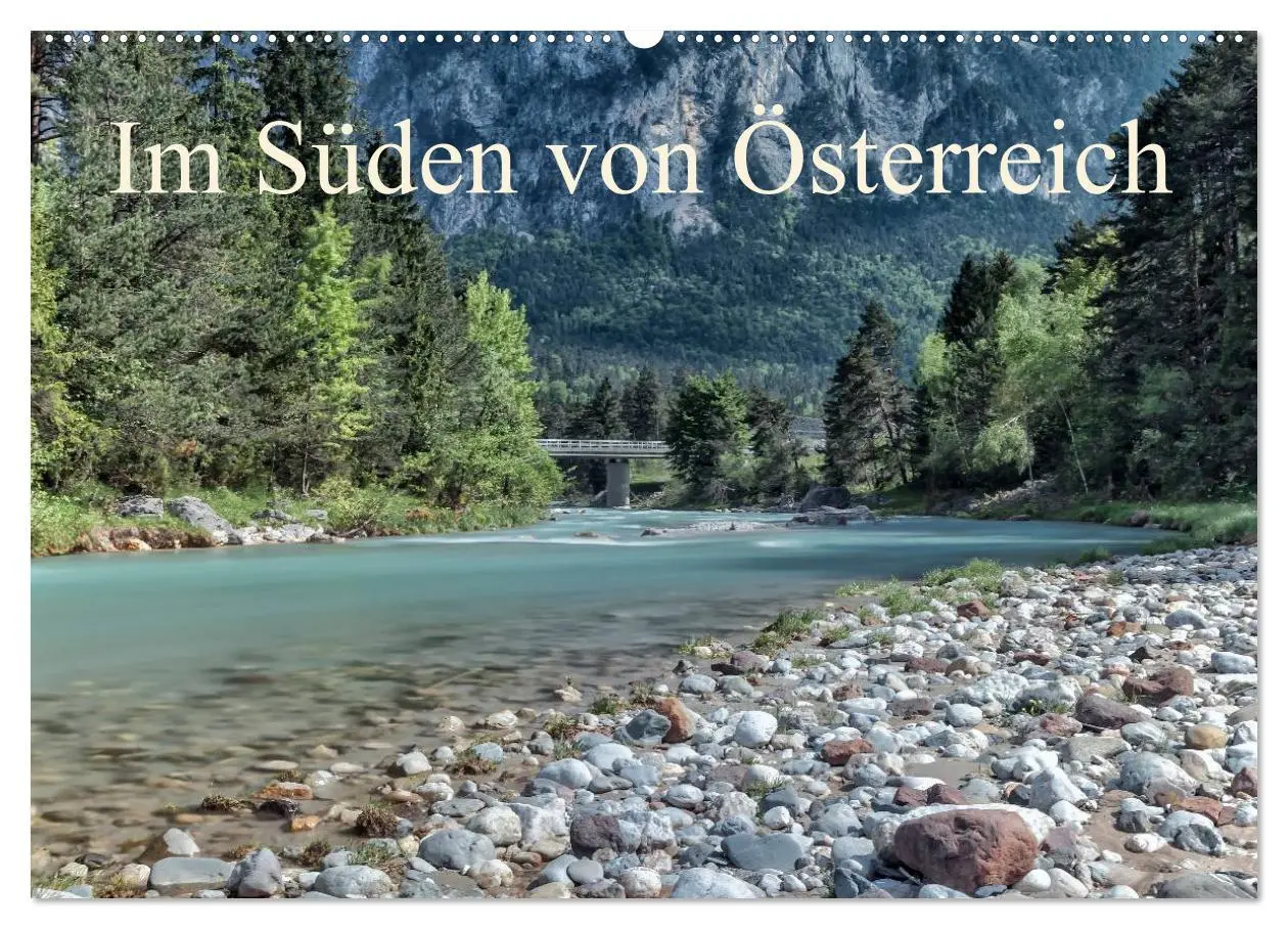 Cover: 9783516196351 | Im Süden von Österreich (Wandkalender 2026 DIN A2 quer), CALVENDO...