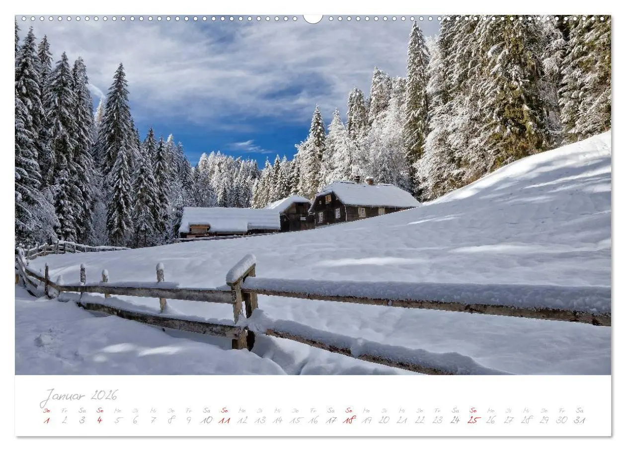 Bild: 9783516196351 | Im Süden von Österreich (Wandkalender 2026 DIN A2 quer), CALVENDO...