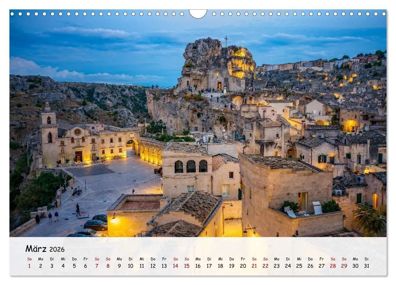 Bild: 9783516716351 | Italien - Tief im Süden (Wandkalender 2026 DIN A3 quer), CALVENDO...