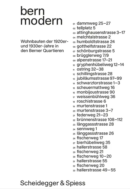 Cover: 9783858816351 | Bern modern | Ralph Gentner (u. a.) | Taschenbuch | 136 S. | Deutsch
