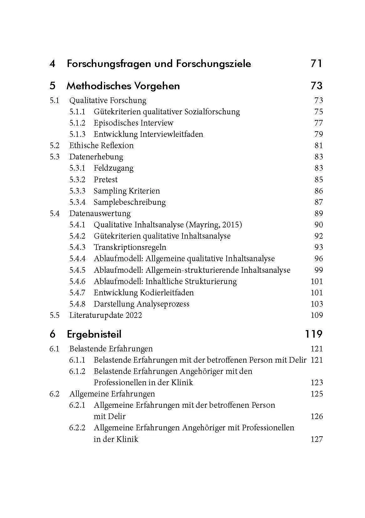 Bild: 9783863216351 | Angehörige von Patient:innen mit Delir im Krankenhaus | Sonja Freyer