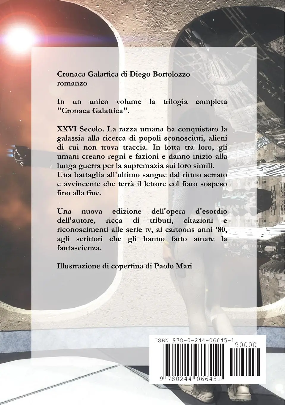 Rückseite: 9780244066451 | Cronaca Galattica | Diego Bortolozzo | Taschenbuch | Italienisch