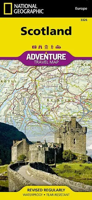 Cover: 9781566956451 | Scotland Map | National Geographic Maps | (Land-)Karte | Englisch