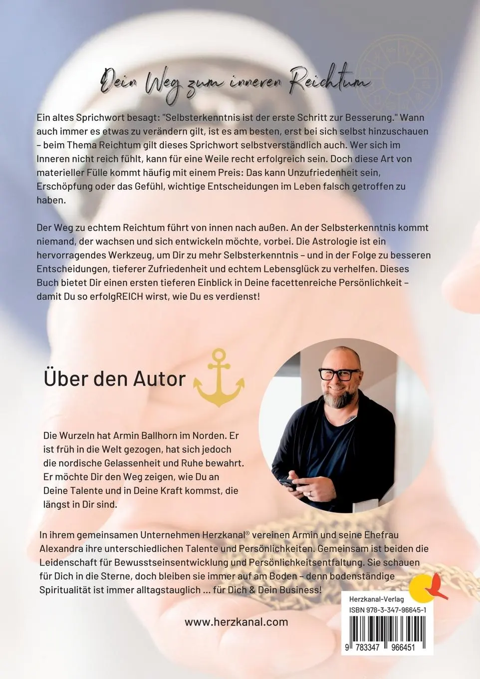 Rückseite: 9783347966451 | Dein Weg zum inneren Reichtum | Armin Ballhorn | Taschenbuch | 72 S.