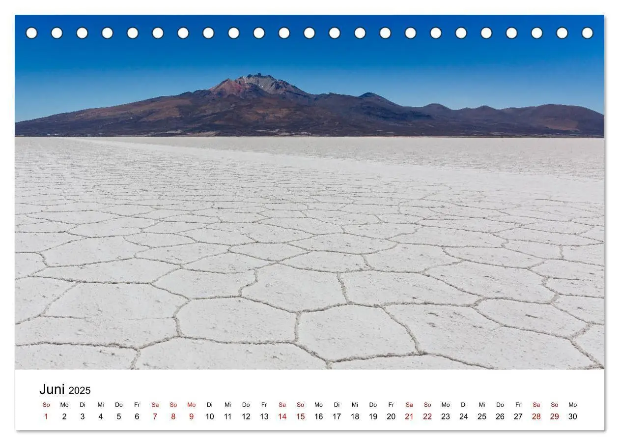 Bild: 9783435386451 | Bolivien - Einzigartige Landschaft (Tischkalender 2025 DIN A5...