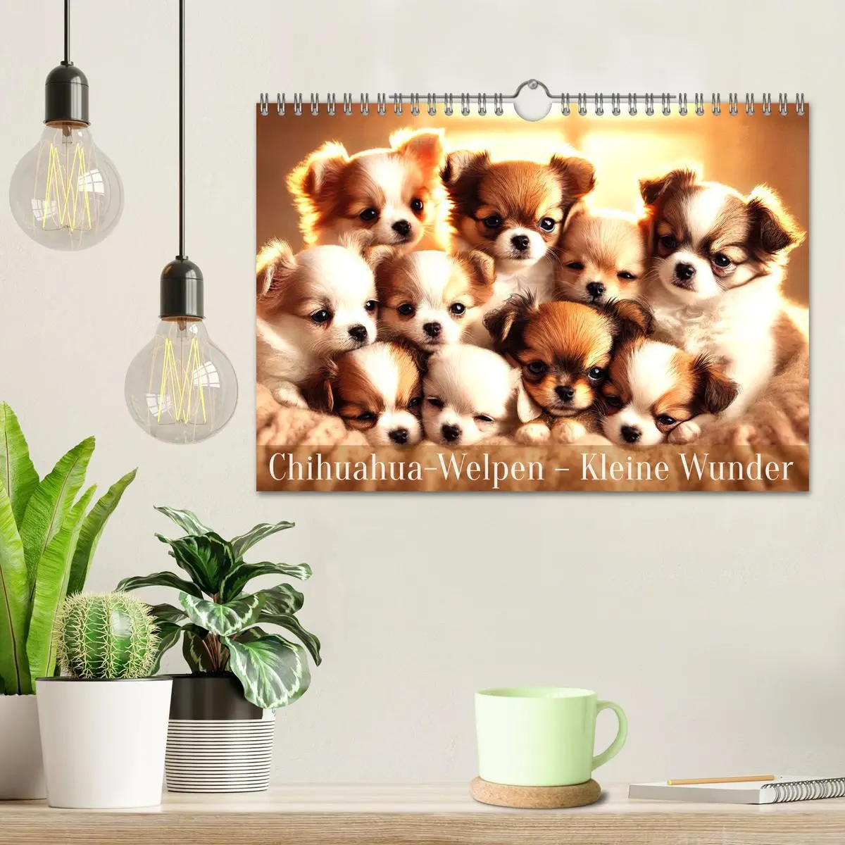 Bild: 9783457306451 | Chihuahua-Welpen - Kleine Wunder (Wandkalender 2026 DIN A4 quer),...