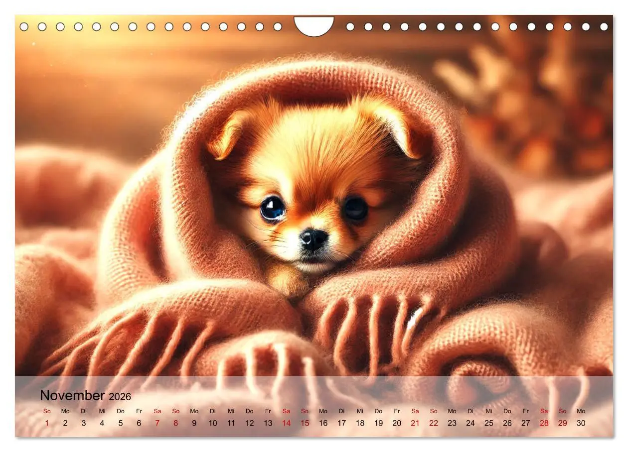 Bild: 9783457306451 | Chihuahua-Welpen - Kleine Wunder (Wandkalender 2026 DIN A4 quer),...