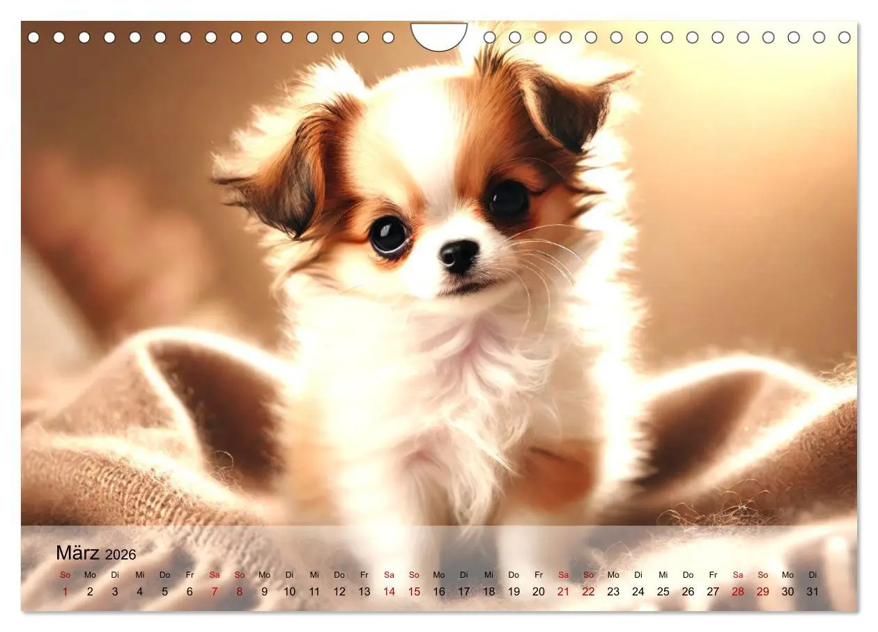 Bild: 9783457306451 | Chihuahua-Welpen - Kleine Wunder (Wandkalender 2026 DIN A4 quer),...