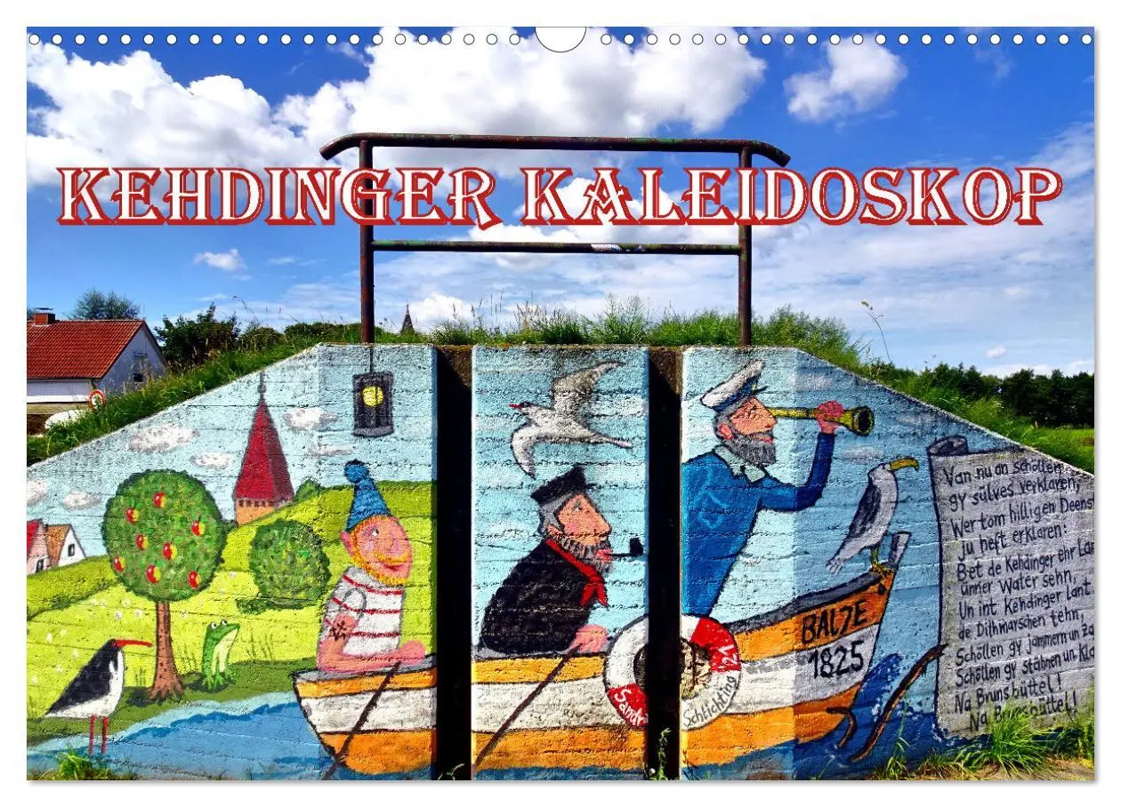 Cover: 9783457546451 | Kehdinger Kaleidoskop (Wandkalender 2026 DIN A3 quer), CALVENDO...