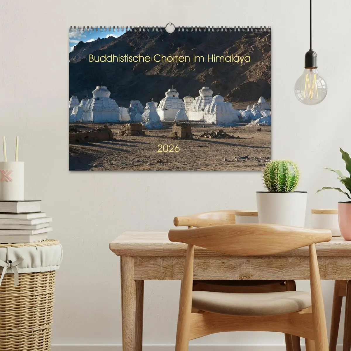 Bild: 9783516016451 | Buddhistische Chörten im Himalaya (Wandkalender 2026 DIN A3 quer),...