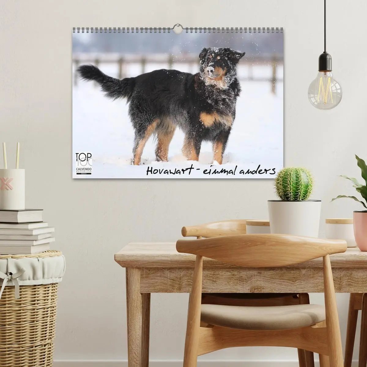 Bild: 9783516186451 | Hovawarte - einmal anders (Wandkalender 2026 DIN A3 quer), CALVENDO...