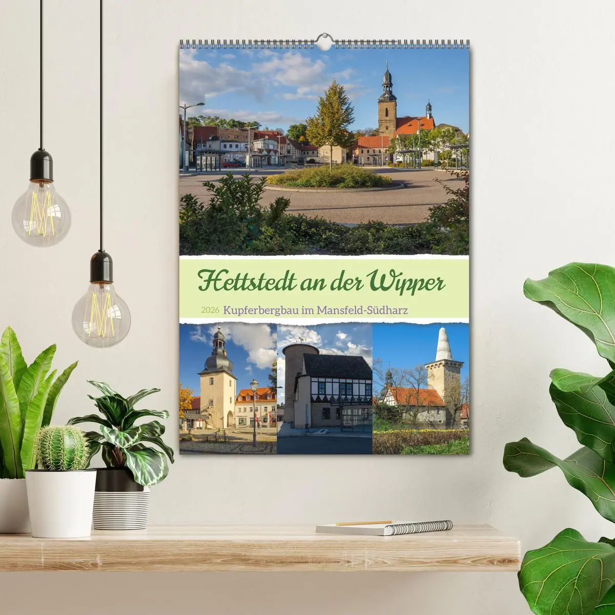 Bild: 9783516326451 | Die Stadt Hettstedt (Wandkalender 2026 DIN A2 hoch), CALVENDO...
