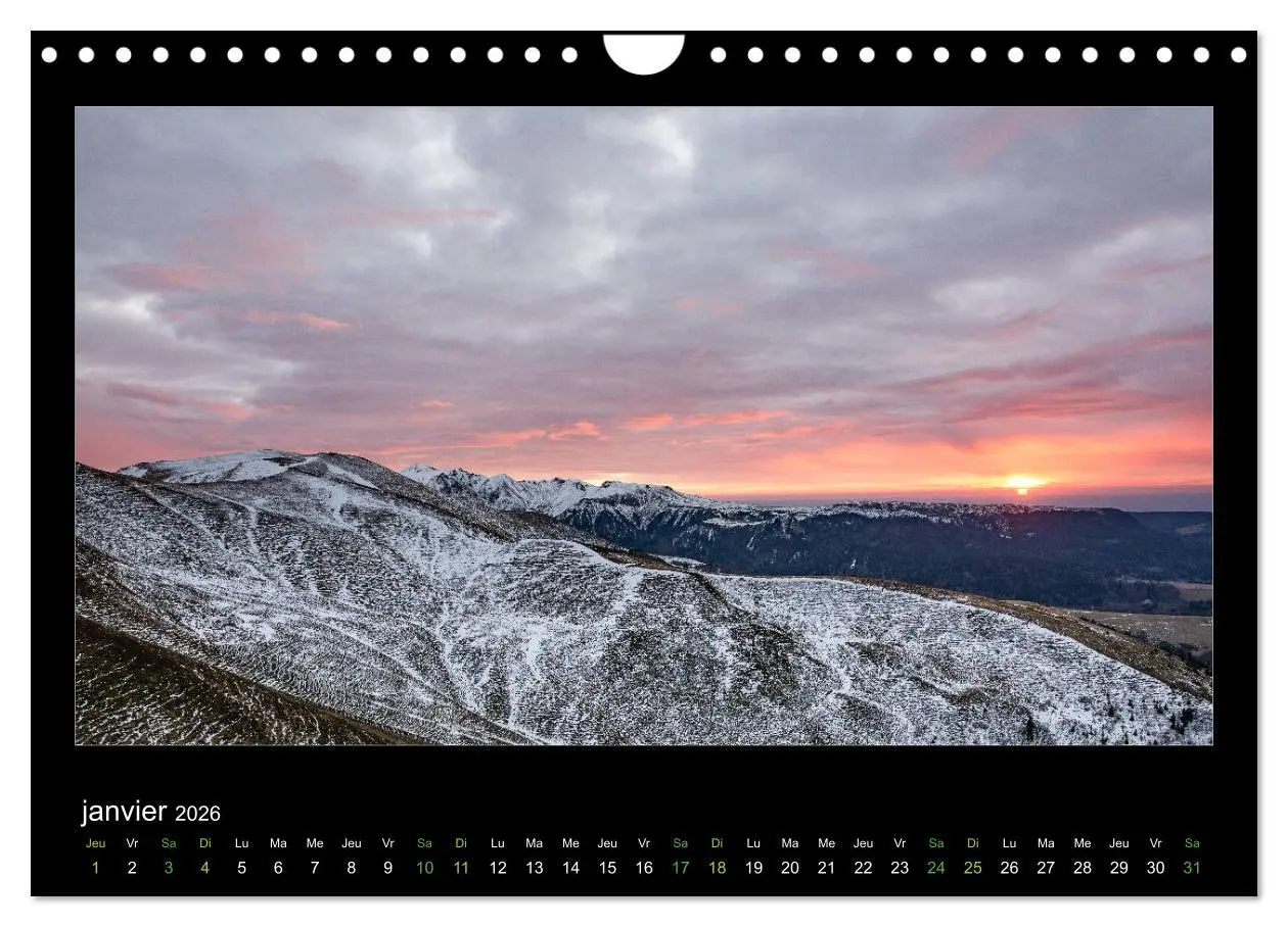 Bild: 9783516566451 | L'Auvergne est belle (Calendrier mural 2026 DIN A4 vertical),...