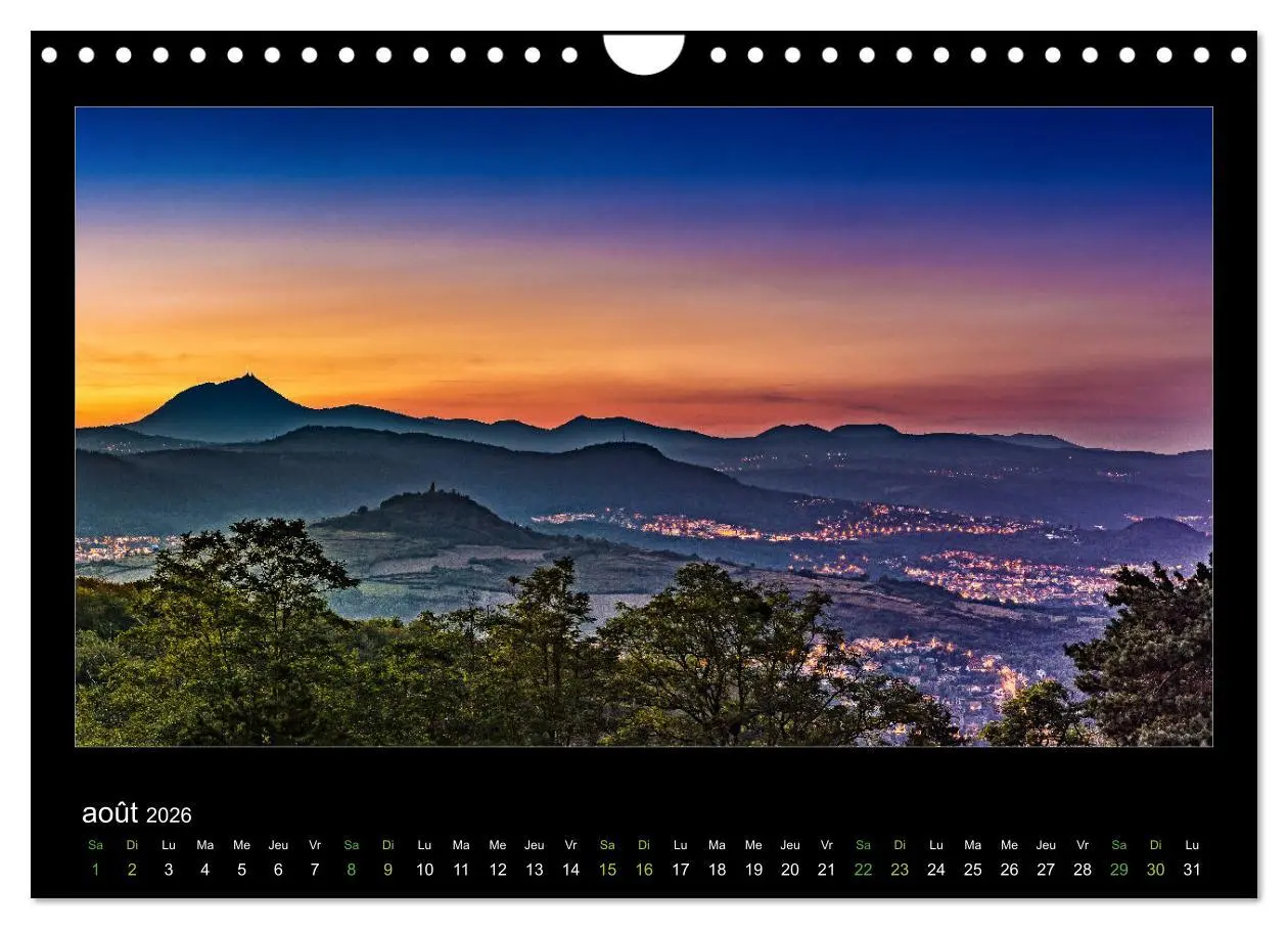 Bild: 9783516566451 | L'Auvergne est belle (Calendrier mural 2026 DIN A4 vertical),...