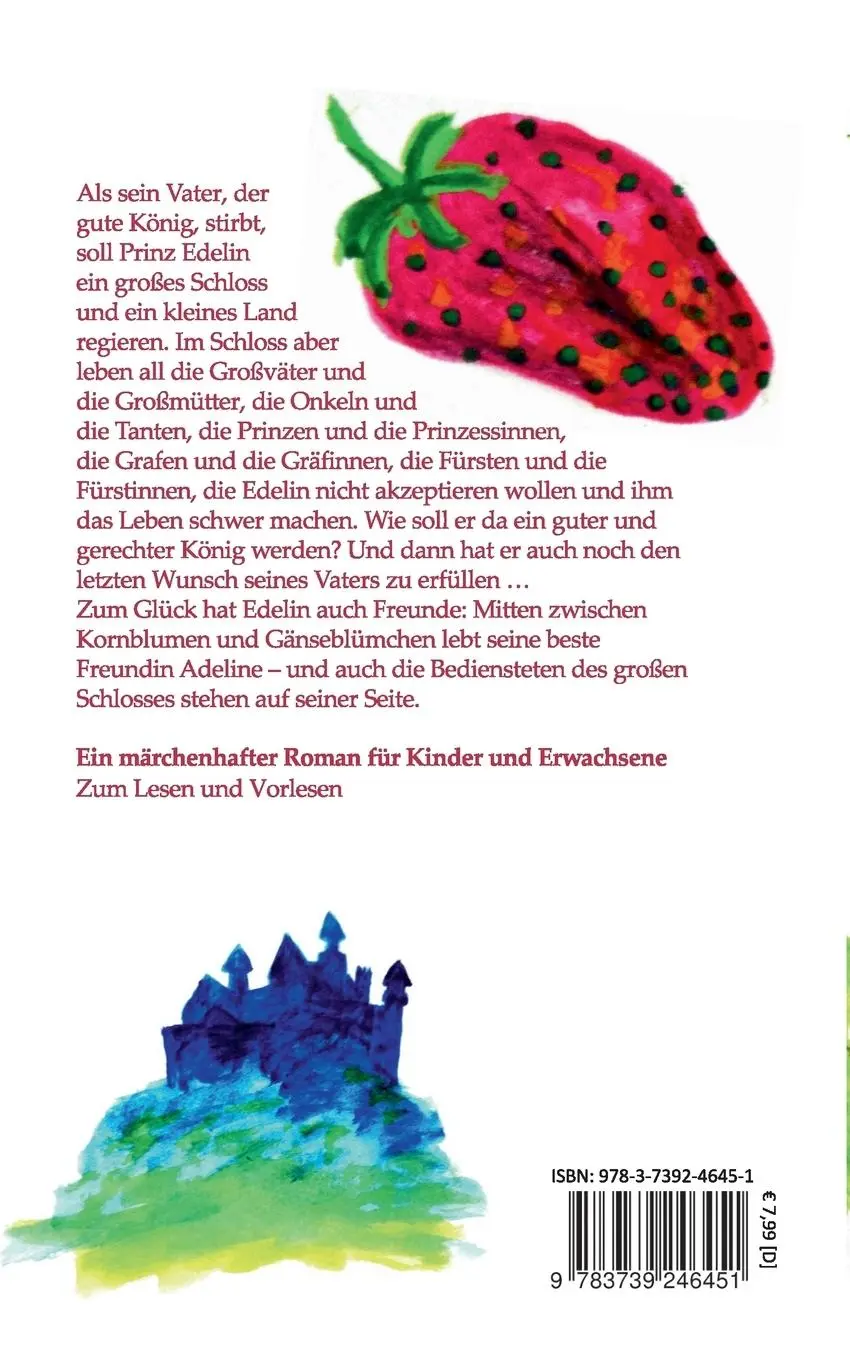 Rückseite: 9783739246451 | Edelin und Adeline | Anja-Nadine Mayer | Taschenbuch | 124 S. | 2016