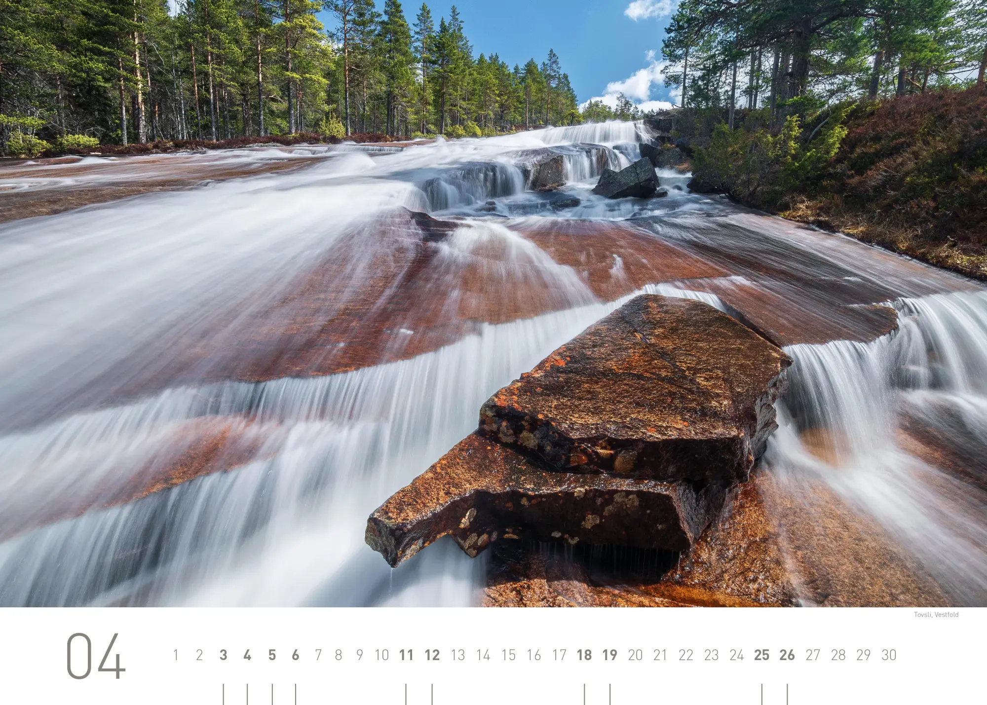 Bild: 9783968556451 | Norwegen Exklusivkalender 2026 | Limited Edition (70 x 50 cm) | 14 S.