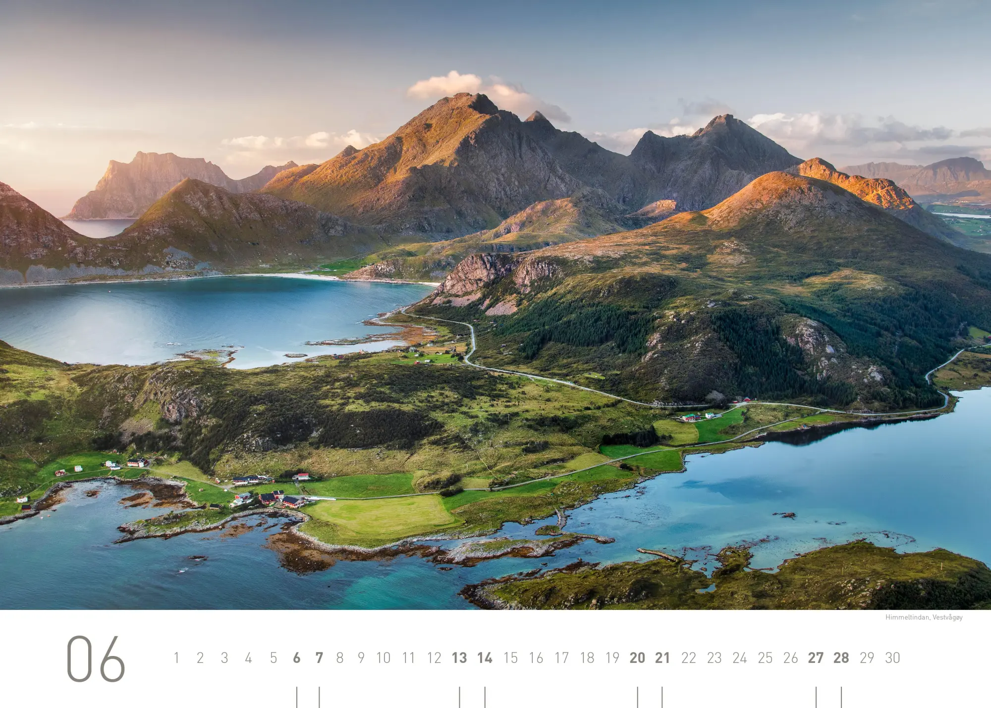 Bild: 9783968556451 | Norwegen Exklusivkalender 2026 | Limited Edition (70 x 50 cm) | 14 S.