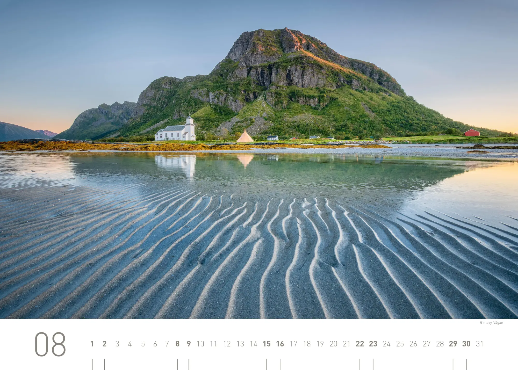 Bild: 9783968556451 | Norwegen Exklusivkalender 2026 | Limited Edition (70 x 50 cm) | 14 S.