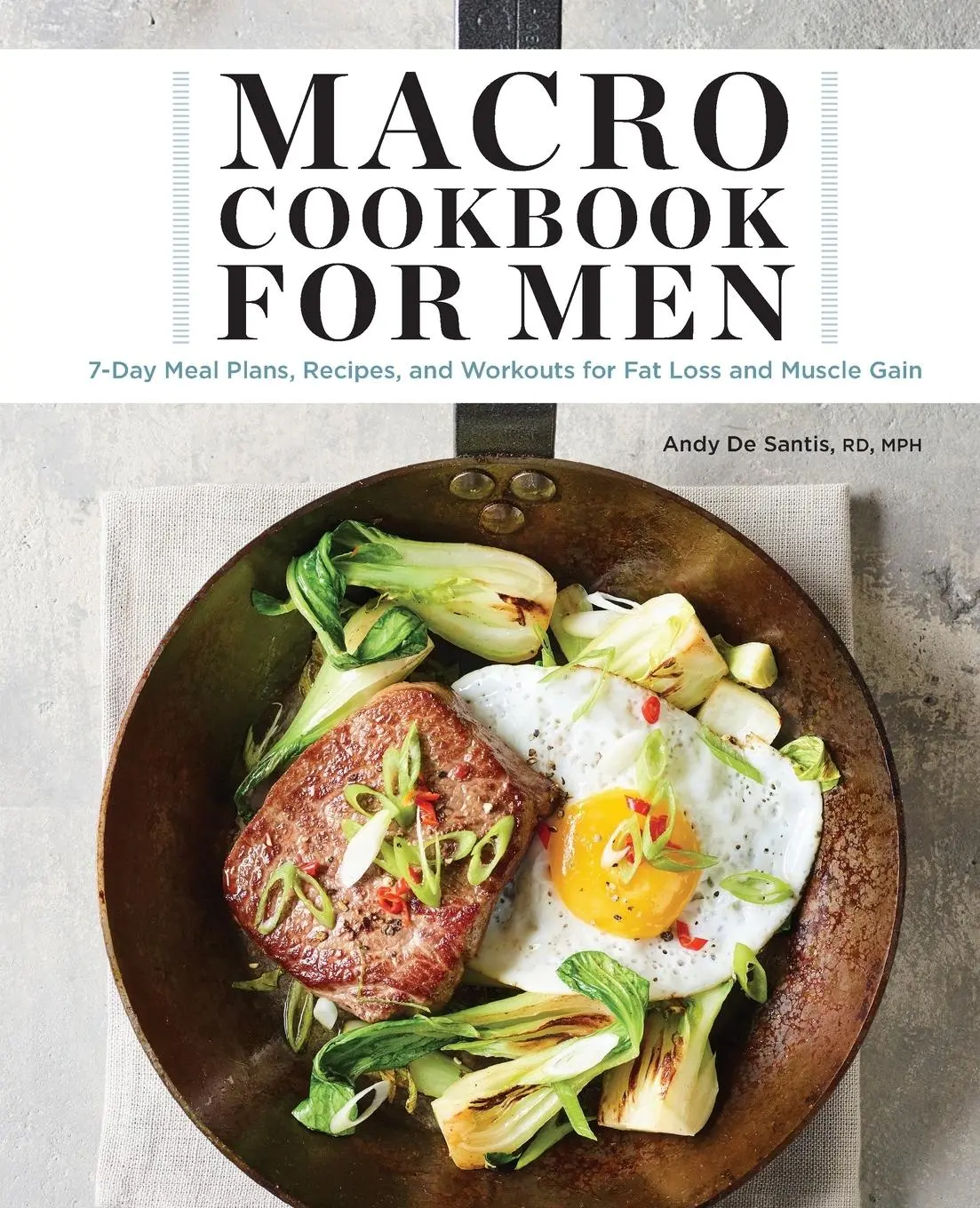 Cover: 9781638076551 | Macro Cookbook for Men | Andy de Santis | Taschenbuch | Englisch