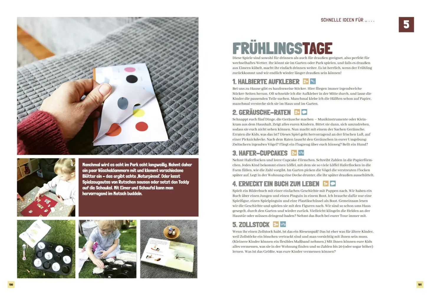 Bild: 9783411756551 | Five Minute Mum - Das Ideenbuch für Eltern | Daisy Upton | Taschenbuch