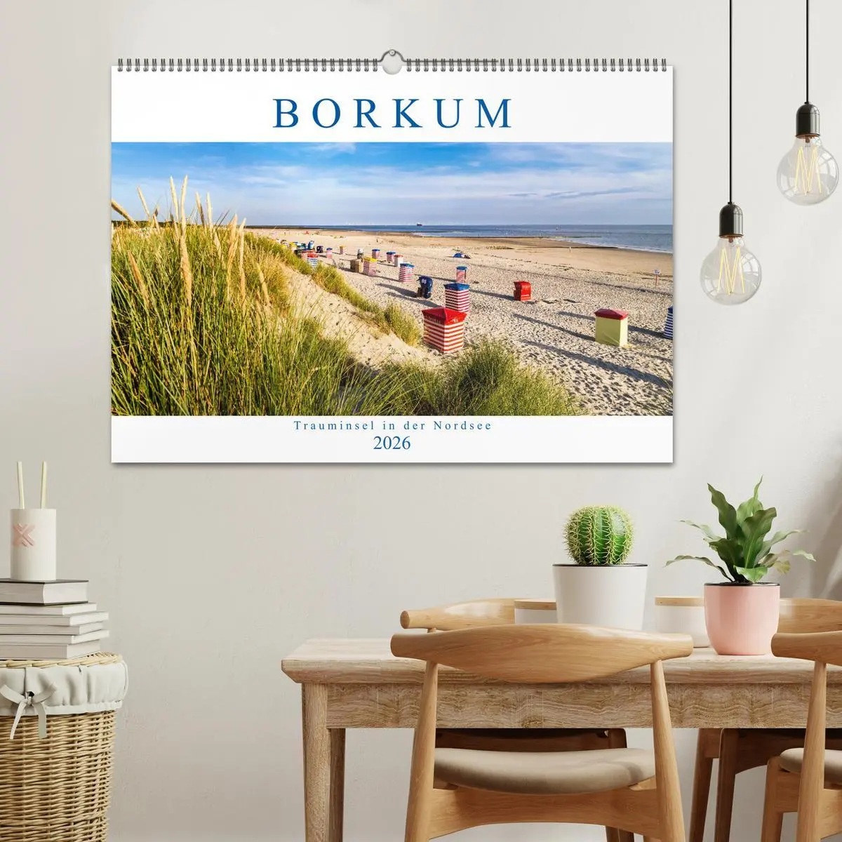 Bild: 9783457846551 | BORKUM Trauminsel in der Nordsee (Wandkalender 2026 DIN A2 quer),...