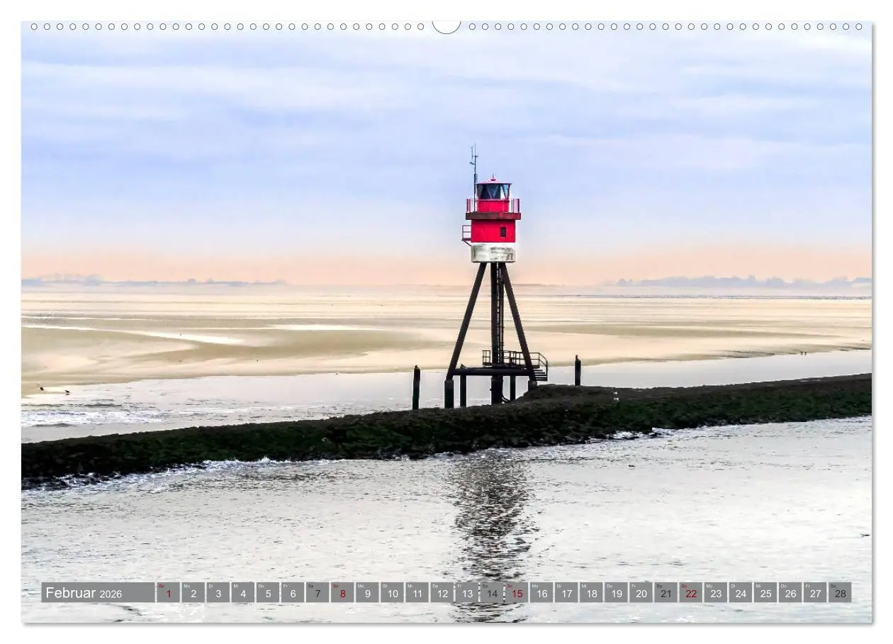 Bild: 9783457846551 | BORKUM Trauminsel in der Nordsee (Wandkalender 2026 DIN A2 quer),...