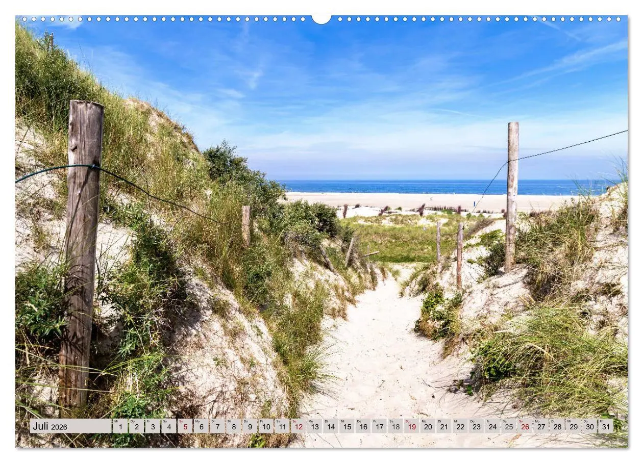 Bild: 9783457846551 | BORKUM Trauminsel in der Nordsee (Wandkalender 2026 DIN A2 quer),...