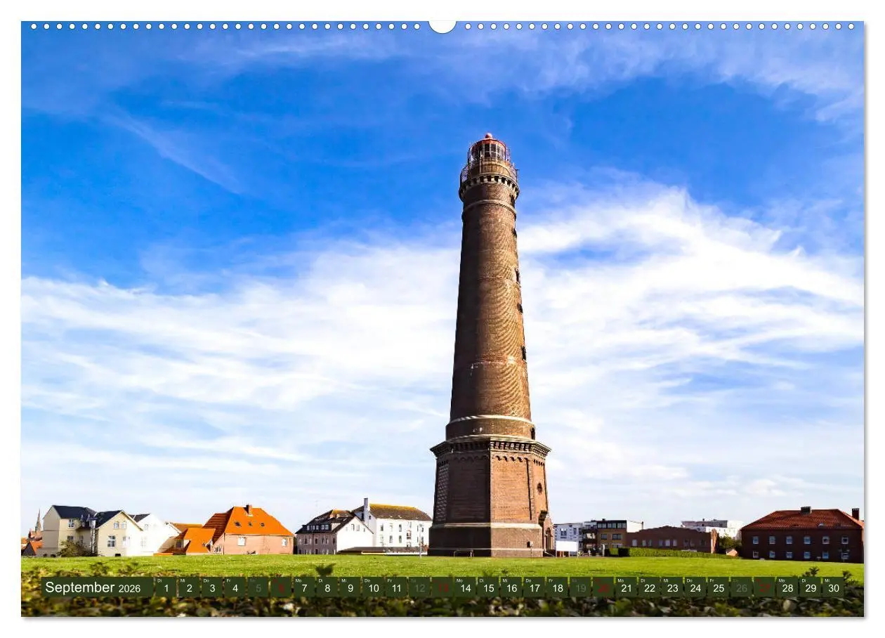 Bild: 9783457846551 | BORKUM Trauminsel in der Nordsee (Wandkalender 2026 DIN A2 quer),...