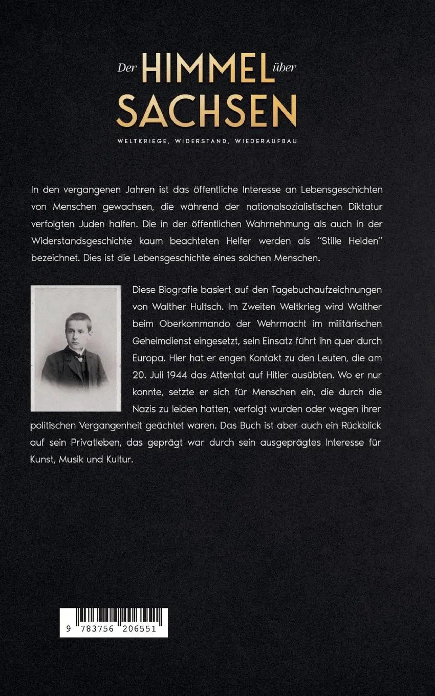 Rückseite: 9783756206551 | Der Himmel über Sachsen | Weltkriege, Widerstand, Wiederaufbau | Buch
