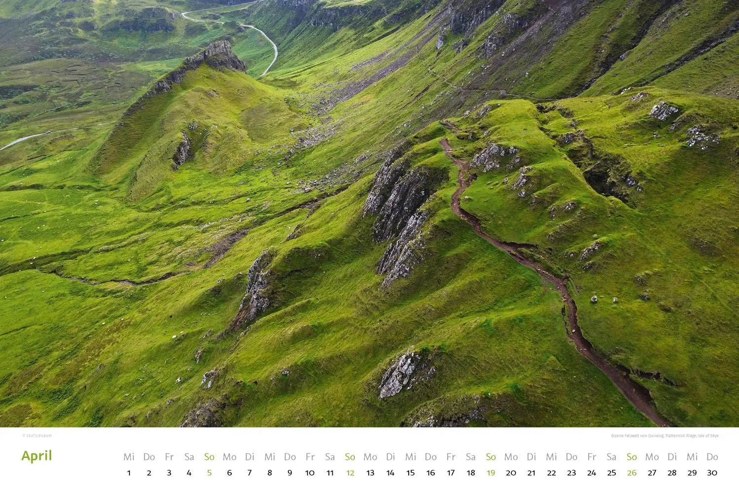 Bild: 9783938916551 | Schottland 2026 | Olaf Schubert | Kalender | Deutsch | 2026