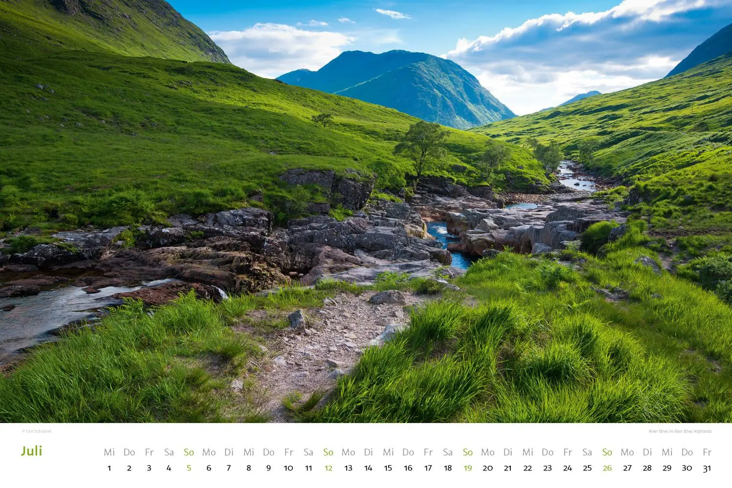 Bild: 9783938916551 | Schottland 2026 | Olaf Schubert | Kalender | Deutsch | 2026