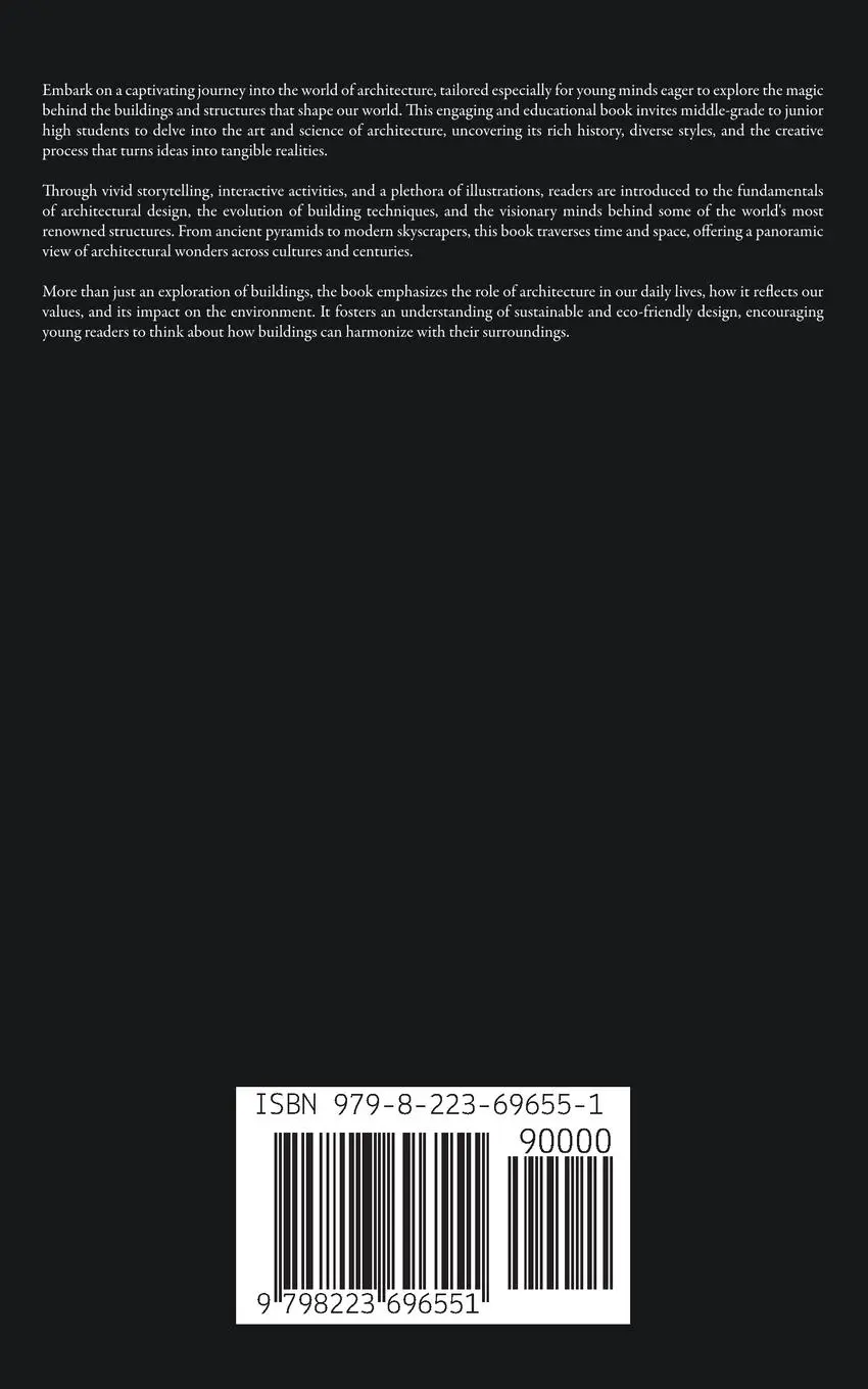 Rückseite: 9798223696551 | Building Dreams | A Kids Guide to Becoming a Architect | Michaels | SD