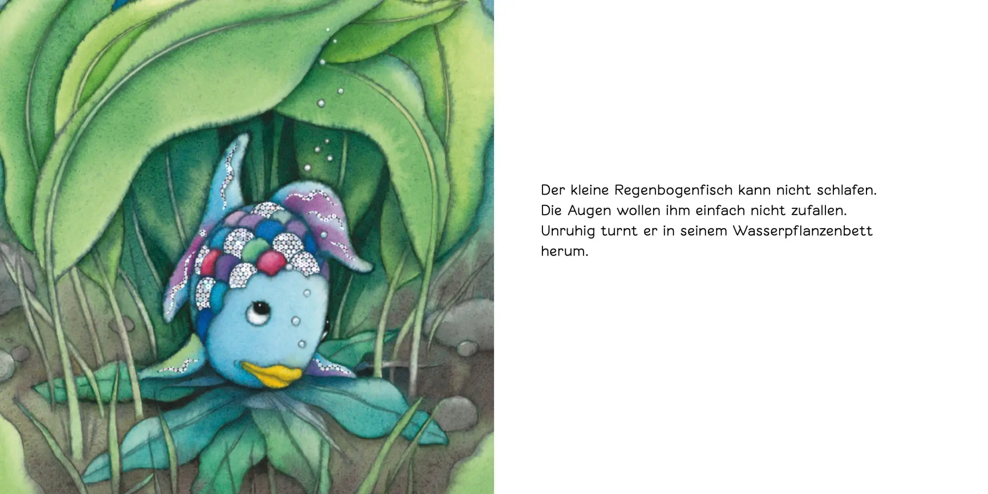Bild: 9783314106651 | Schlaf gut, kleiner Regenbogenfisch (kleine Pappe) | Marcus Pfister