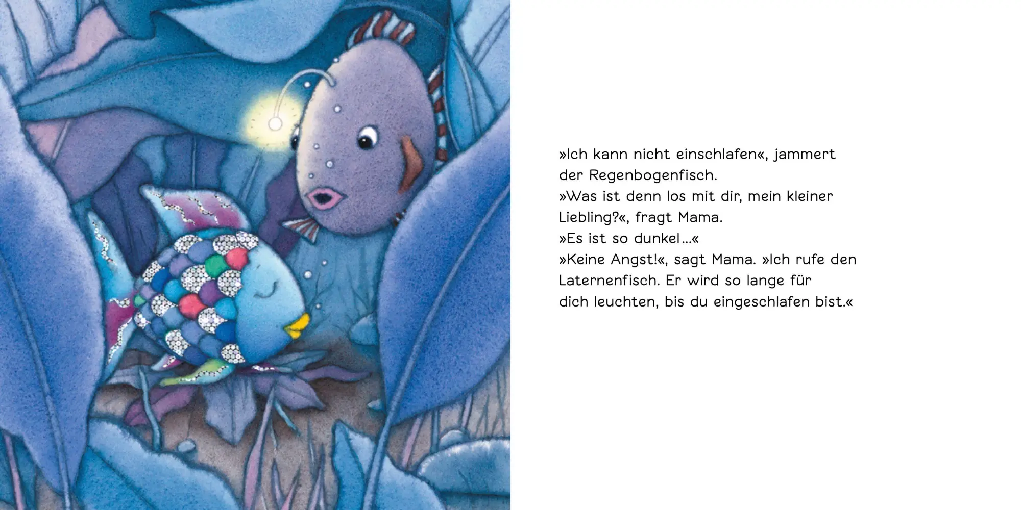 Bild: 9783314106651 | Schlaf gut, kleiner Regenbogenfisch (kleine Pappe) | Marcus Pfister