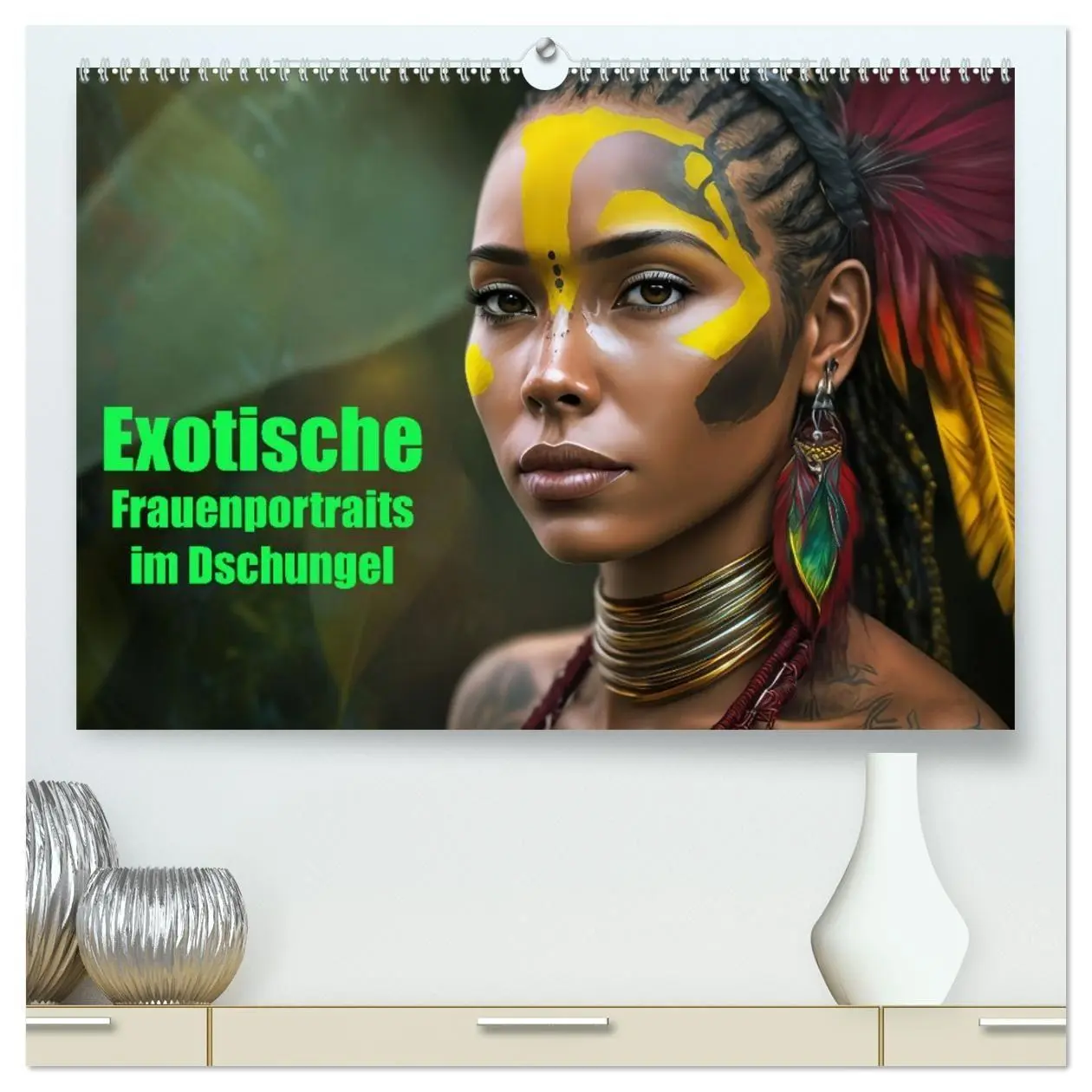 Cover: 9783457526651 | Exotische Frauenportraits im Dschungel (hochwertiger Premium...