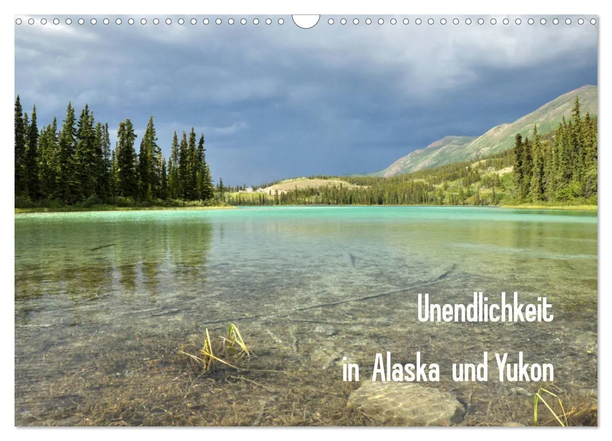 Cover: 9783457906651 | Unendlichkeit in Alaska und Yukon (Wandkalender 2026 DIN A3 quer),...