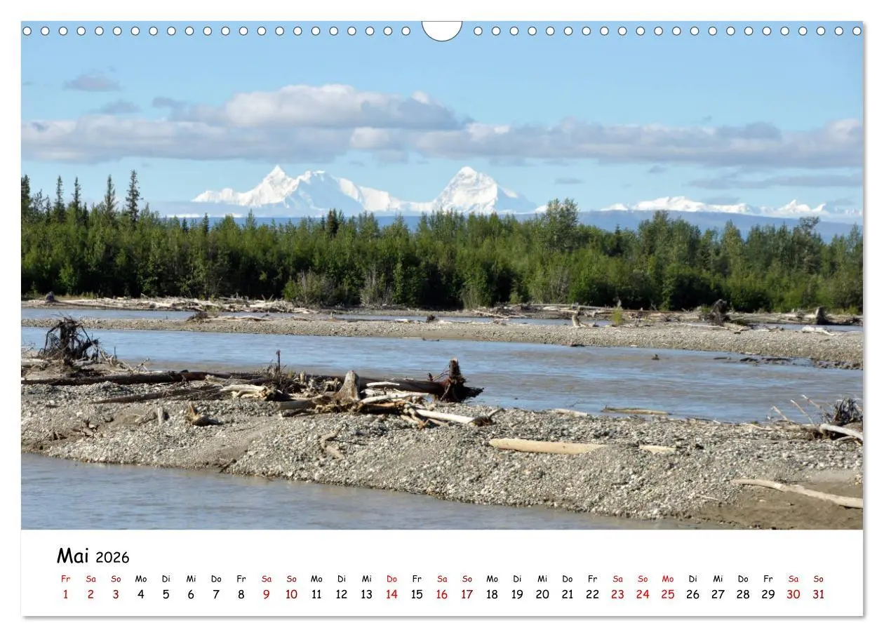 Bild: 9783457906651 | Unendlichkeit in Alaska und Yukon (Wandkalender 2026 DIN A3 quer),...