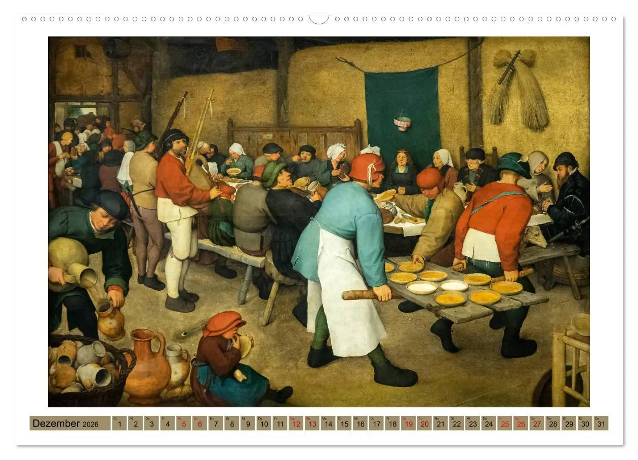 Bild: 9783516236651 | Pieter Bruegel d.Ä. (hochwertiger Premium Wandkalender 2026 DIN A2...