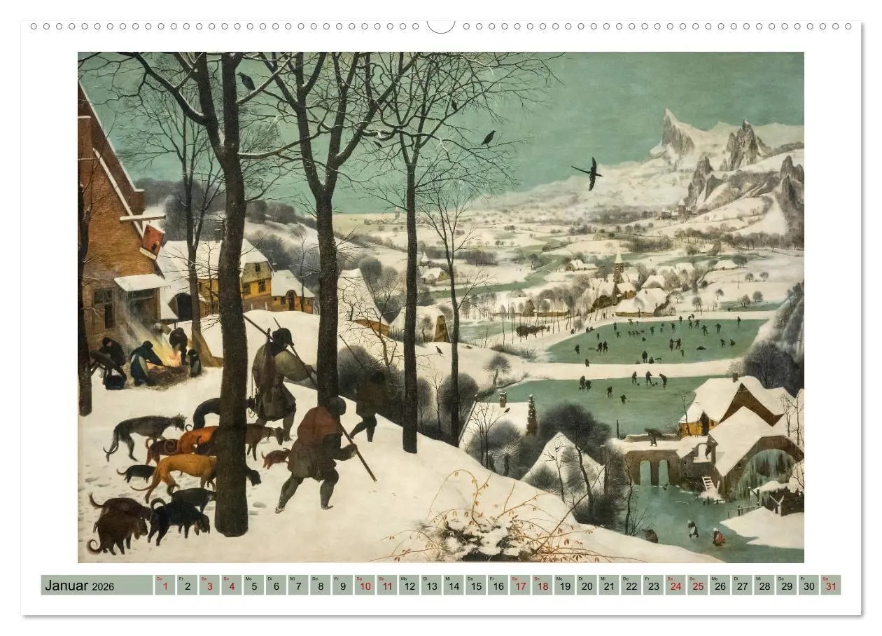 Bild: 9783516236651 | Pieter Bruegel d.Ä. (hochwertiger Premium Wandkalender 2026 DIN A2...